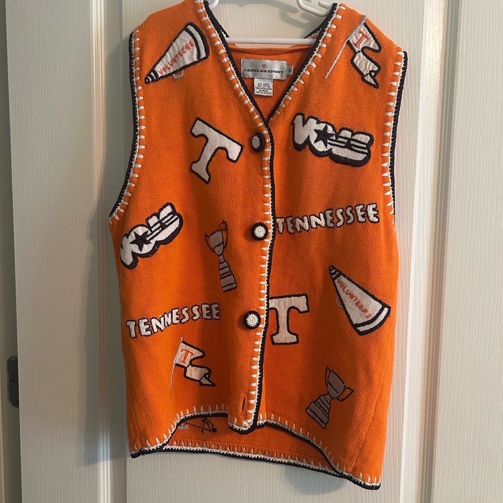 Tennessee vintage patch vest.